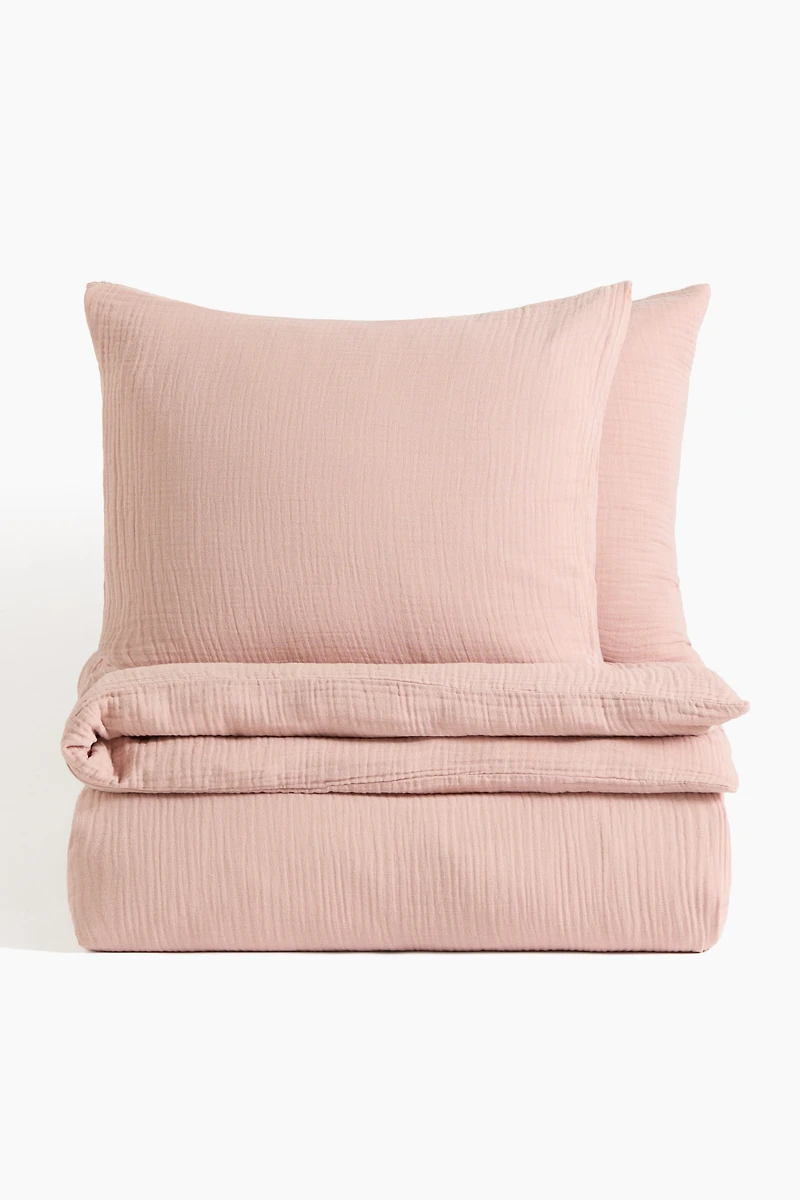 Muslin King/Queen Duvet Cover Set