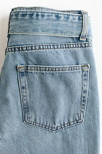 Barrel-Leg High-Waist Jeans