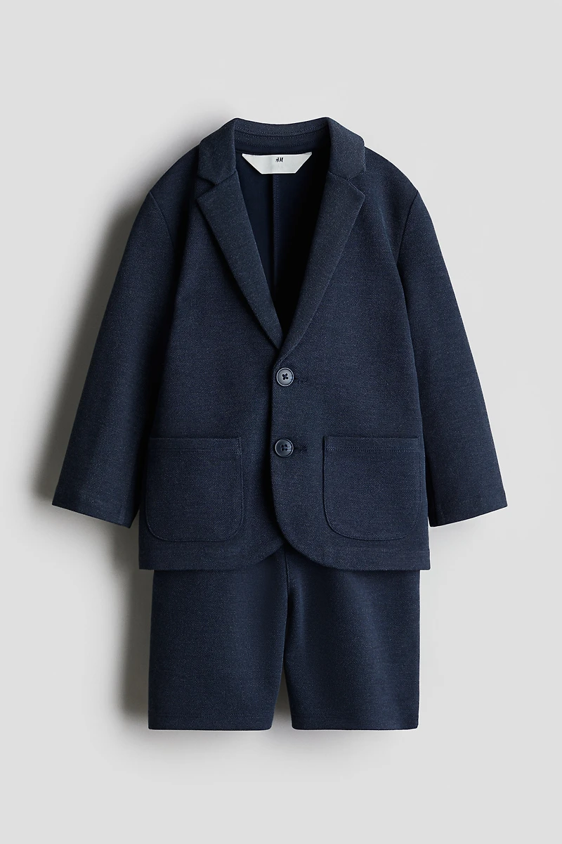 Piqué Suit