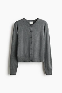 Fine-Knit Cardigan