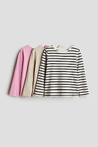 3-pack Long-sleeved Tops