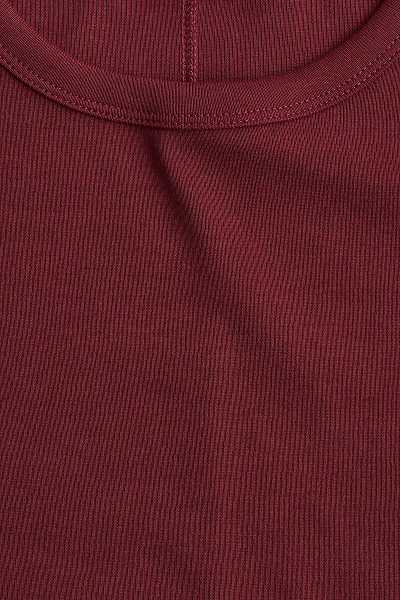 Long-sleeved Jersey Top