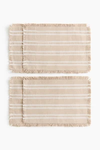 4-Pack Jute-Blend Placemats