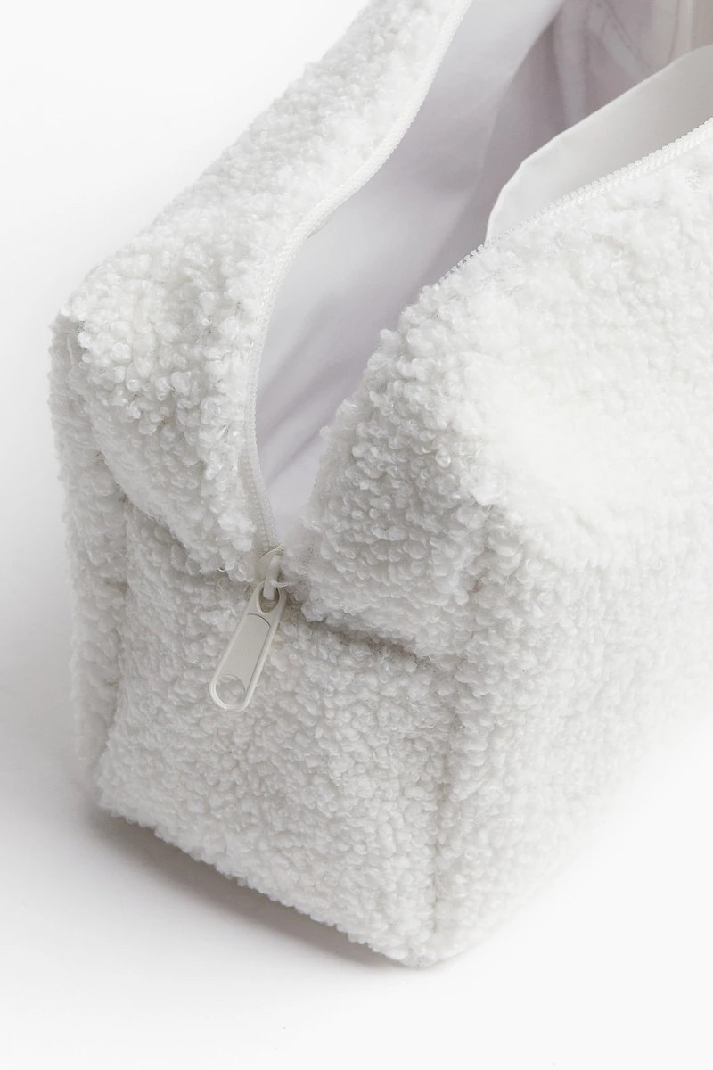 Sac à langer en tissu peluche