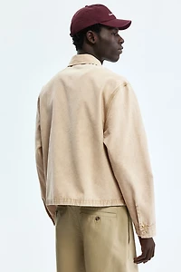 Cotton Jacket with Collar