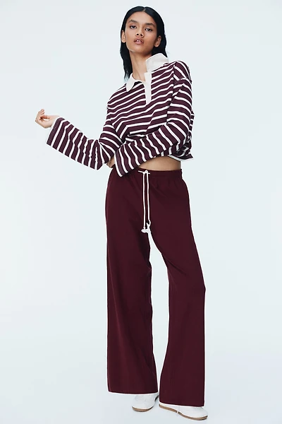 Wide-Leg Joggers