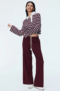 Wide-Leg Joggers