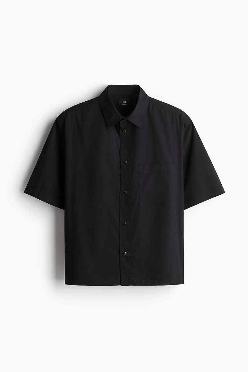 Oversized Short-Sleeved Shirt