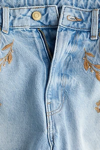 Wide-Leg Ultra High Jeans