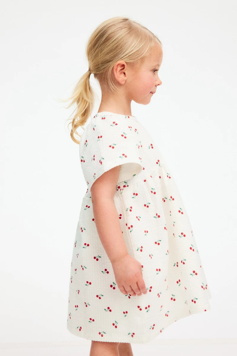 Printed Jersey Dress