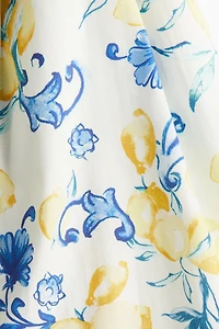 Cotton Poplin Romper