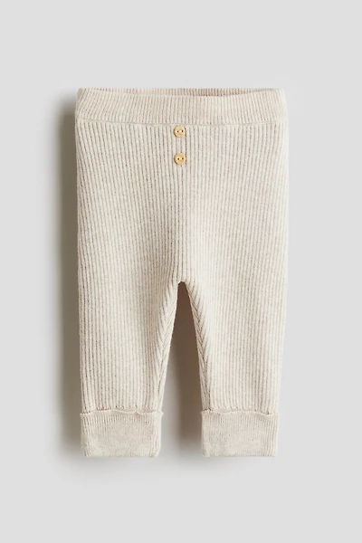 Rib-Knit Pants