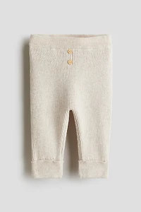 Rib-Knit Pants