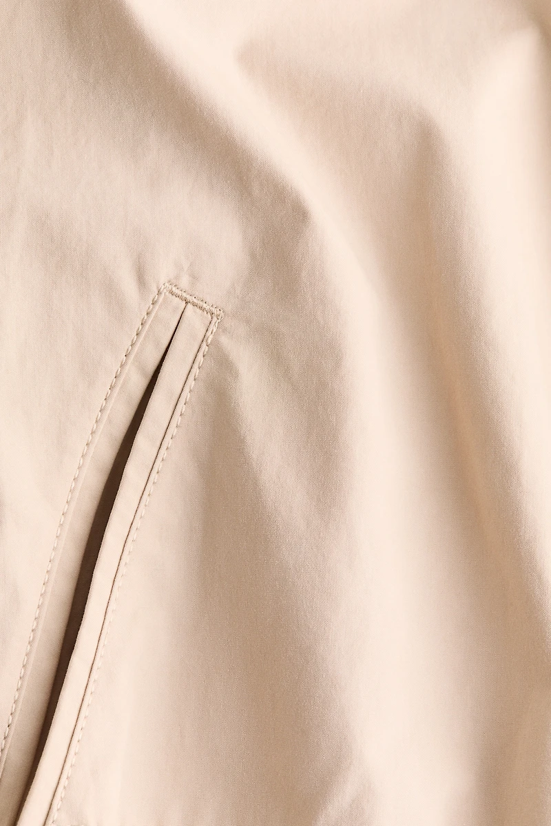 Oversized Bubble-Hem Jacket