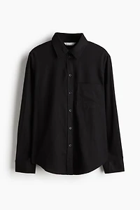 Linen-blend Shirt