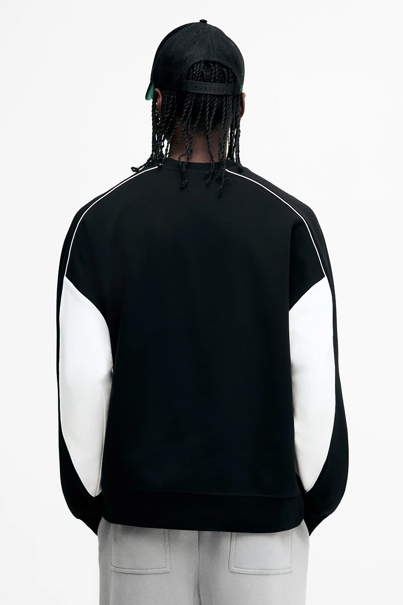 Loose-Fit Scuba Sweatshirt