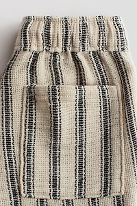 Textured Pull-On Pants