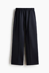 Crease-Front Pull-On Pants