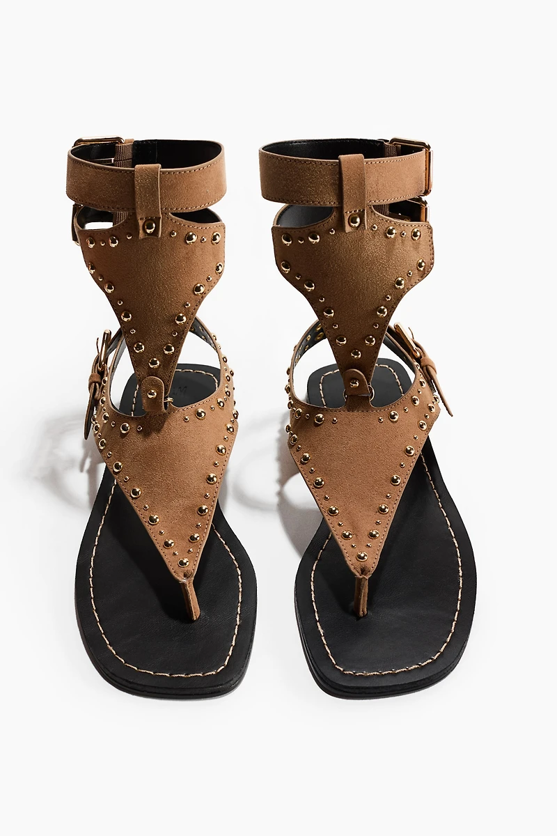 Studded Sandals