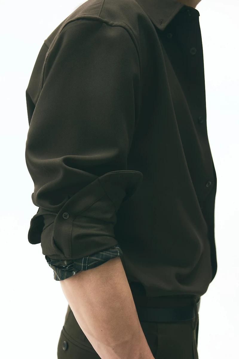 Relaxed-Fit Twill Shirt