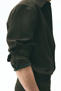 Relaxed-Fit Twill Shirt