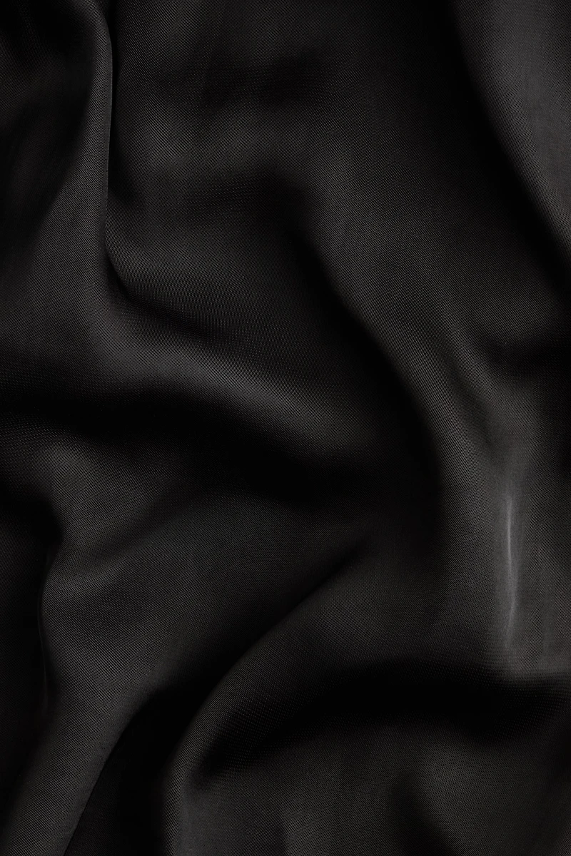 Flared Satin Pants
