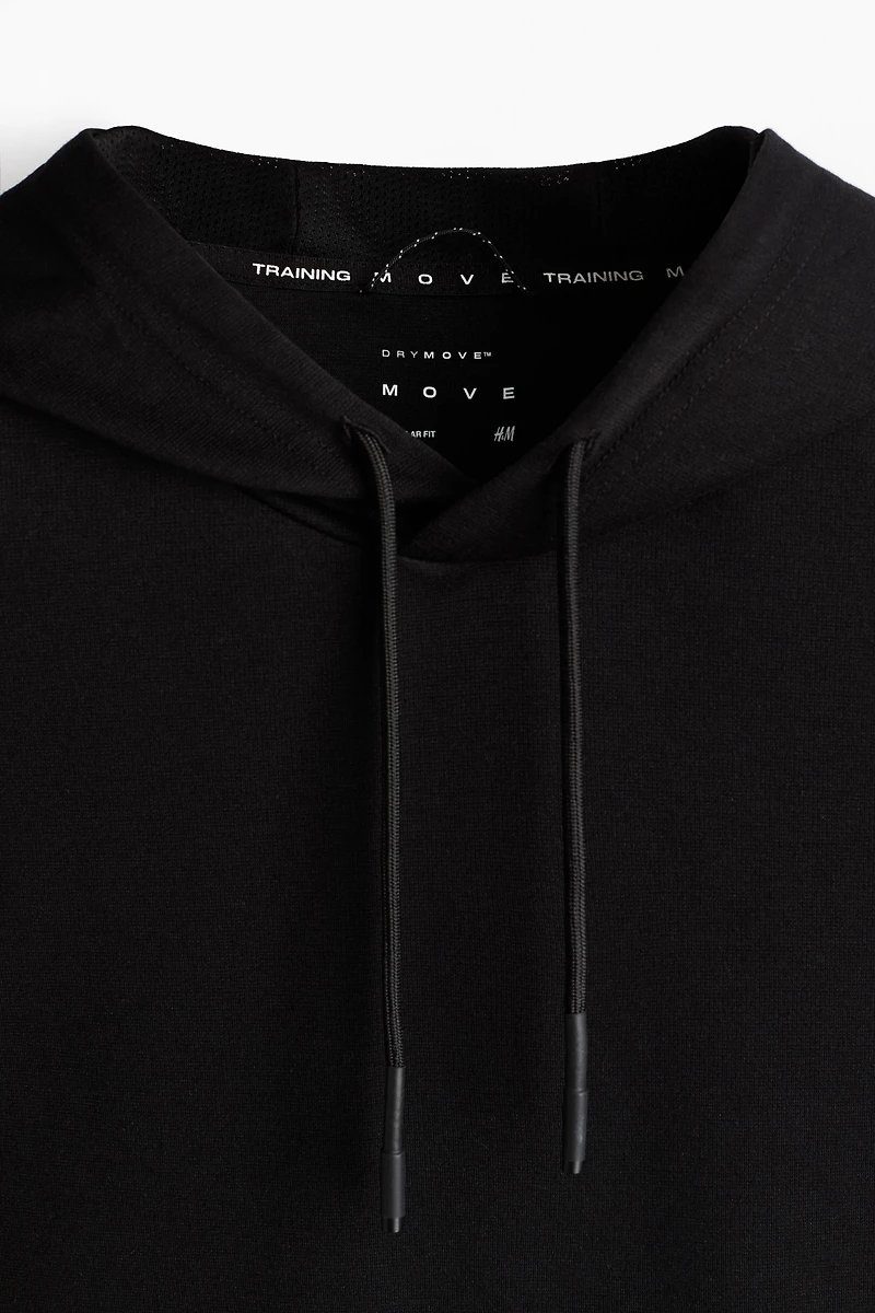 Regular-Fit Sleeveless Sports Hoodie with DryMove™