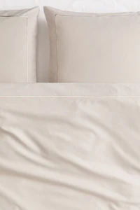 Cotton Sateen King/Queen Duvet Cover Set