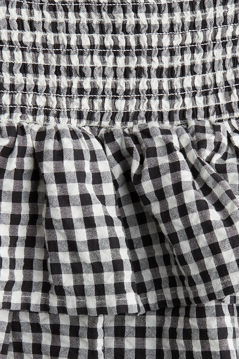 Smocked Skirt