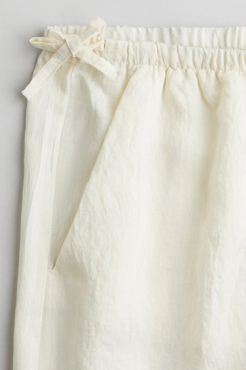 Tie-Detail Pants