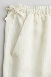 Tie-Detail Pants