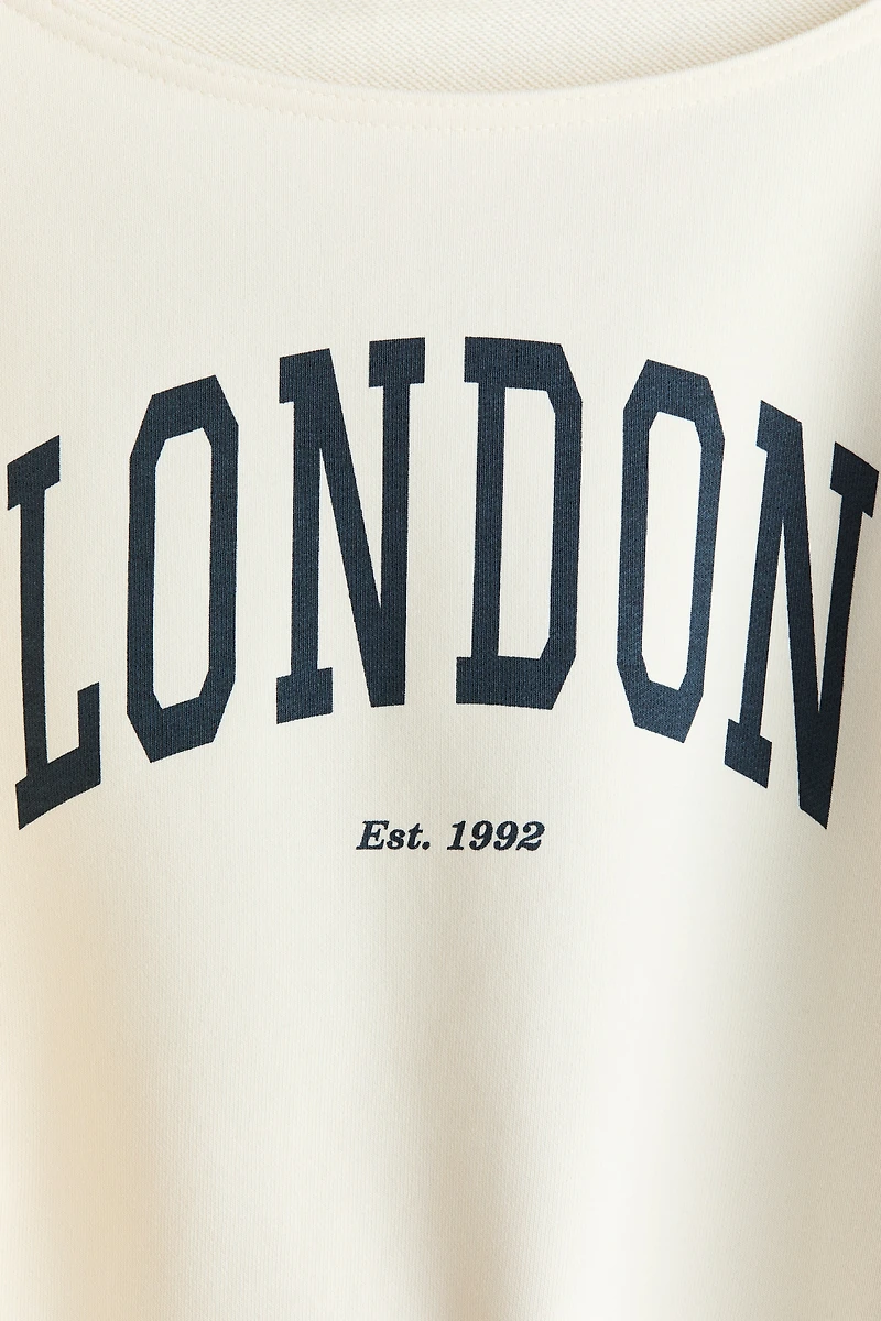 Oversized Off-the-Shoulder Top