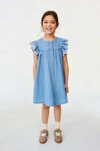 Robe en denim