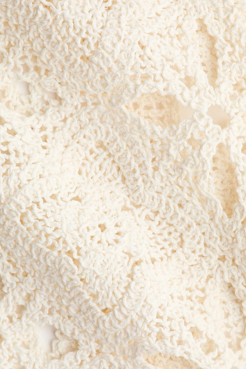 Crochet-Look Top