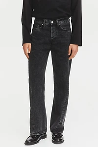 Loose-Fit Straight Twisted-Leg Jeans