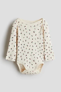 Bodysuit with Lap Shoulders