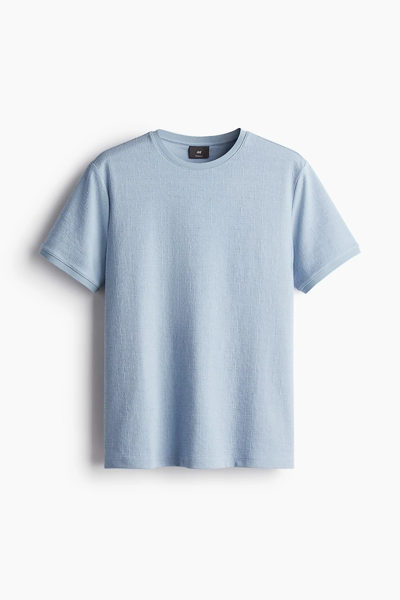 Regular Fit Textured T-shirt