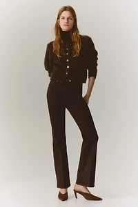 Jean taille haute coupe bottillon