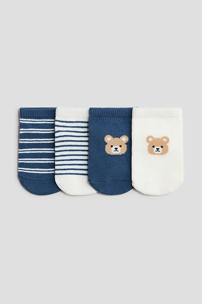 Lot de 4 paires chaussettes sans tige