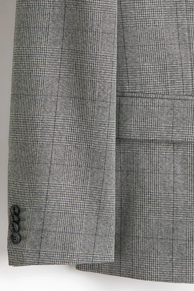 Regular-Fit Single-Breasted Jacket