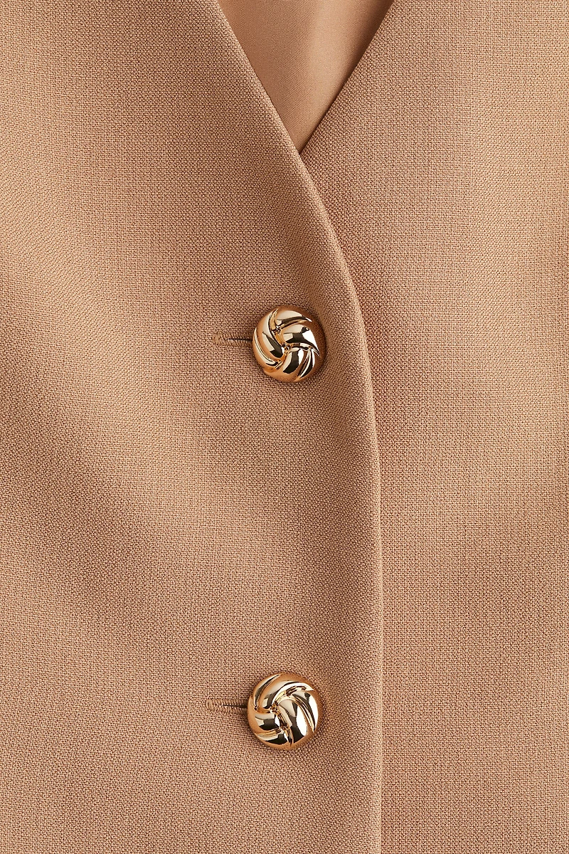Button-Front Dress