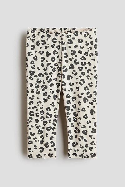 Printed Cotton Leggings