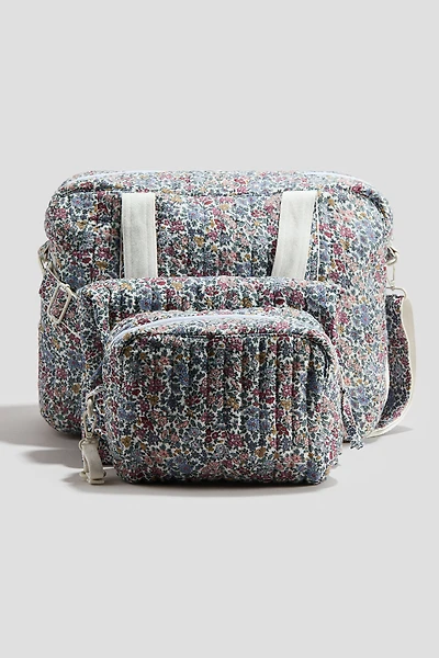 3-piece Padded Diaper Bag Set