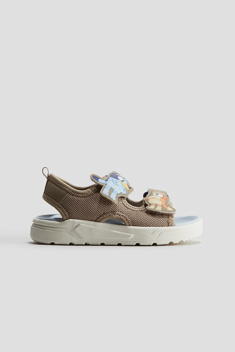 Motif-Detail Sandals