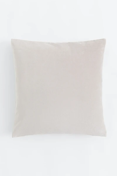 Housse de coussin en velours