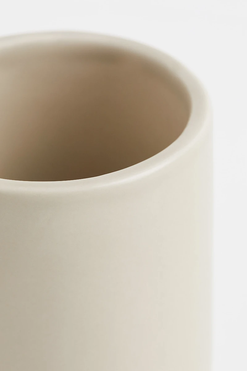 Earthenware Toothbrush Mug
