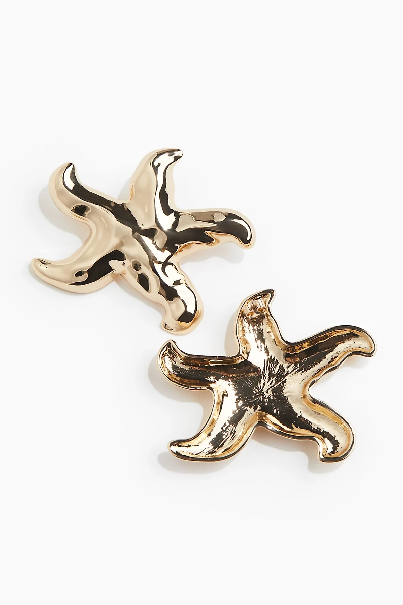 Starfish-Shaped Earrings