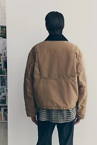 Veste de travail courte en toile