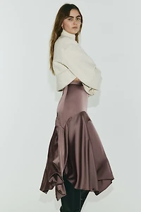Satin Twill Skirt