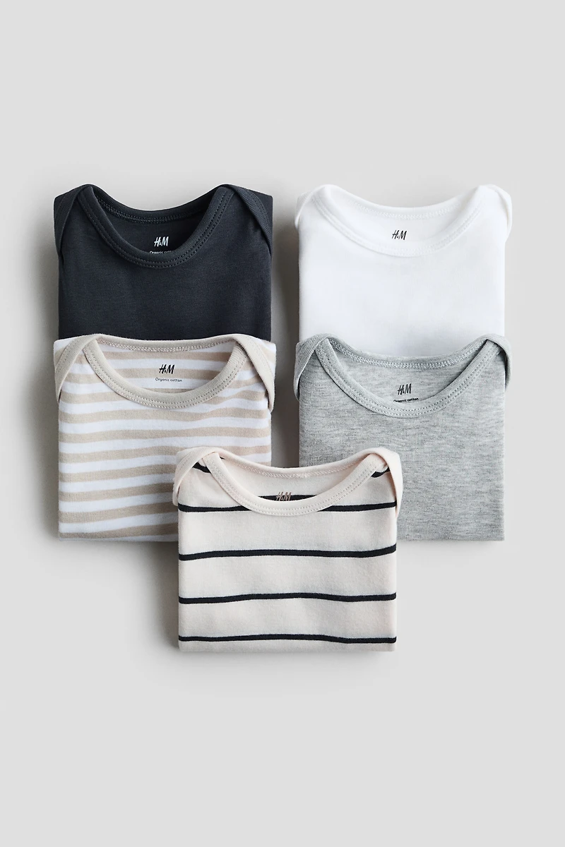 5-pack Cotton Bodysuits